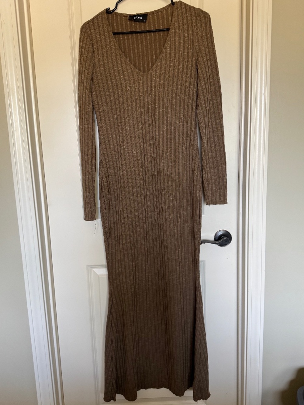 Cider Brown Maxi Dress Size M
